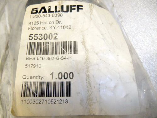 Balluff BES 516-362-G-S 4-H Inductive Sensor