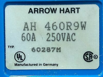 Arrow Hart AH460R9W 250 V AC 60 A 3 Phase 3 Pole 4 Wire Watertight Receptacle