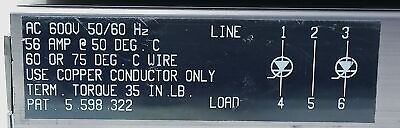 Watlow DC2C-5660-C002 DIN-A-MITE® 600 V AC Solid State Controlled Rectifier