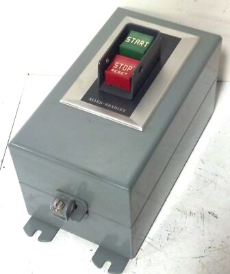 Allen-Bradley 609-AJX Single Phase Non-Reversing Size 0 NEMA 12 Manual Starter