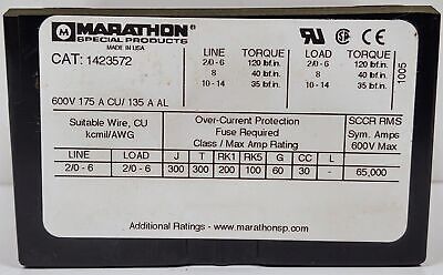 Marathon 1423572 Barrier Terminal Block