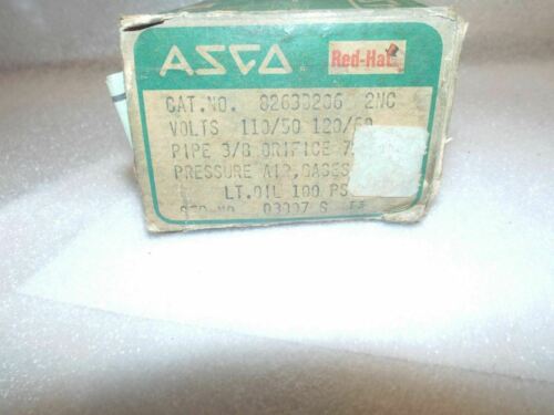 ASCO 8263B206 2NC SOLENOID VALVE
