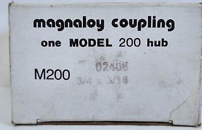 Magnaloy Couplings M200-02406 Flexible Coupling with 3/4 in Bore
