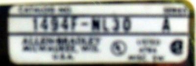 Allen-Bradley 1494FNL30 Disconnect Switch