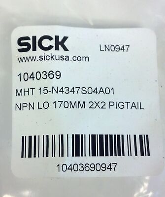 SICK MHT 15-N4347S04A01 Photoelectric Proximity Sensor