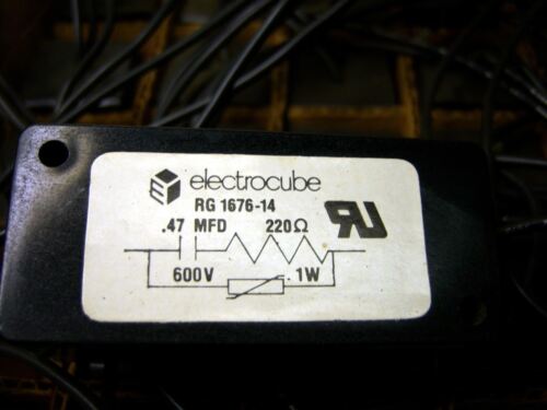 Lot of 22 Electrocube Surge Suppressor RC Network .50 MFD