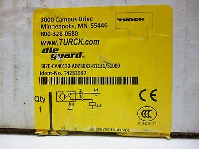 Turck BI20-CA40130-ADZ30X2-B1131/S1009 Sensor