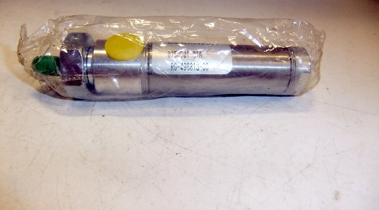 Numatics Cylinder 3/4" Bore 1" Stroke Double Acting Nose Mount 0750D01-01A