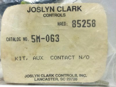Joslyn Clark 5M-063 85258 Auxiliary Contact