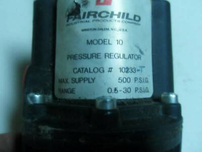Fairchild 10233T Pressure Regulator