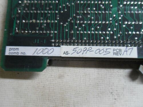 Gould Modicon AS-509P-005 REV A7 Memory Board