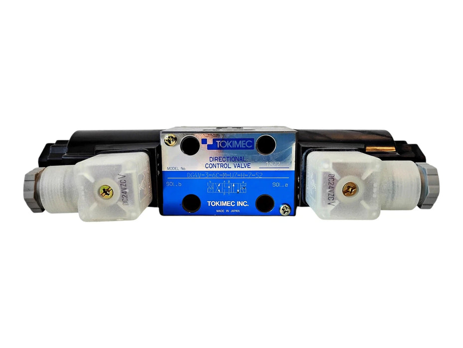 Tokimec DG4V-3-6C-M-U7-H-7-52 24 V DC Hydraulic Directional Control Valve