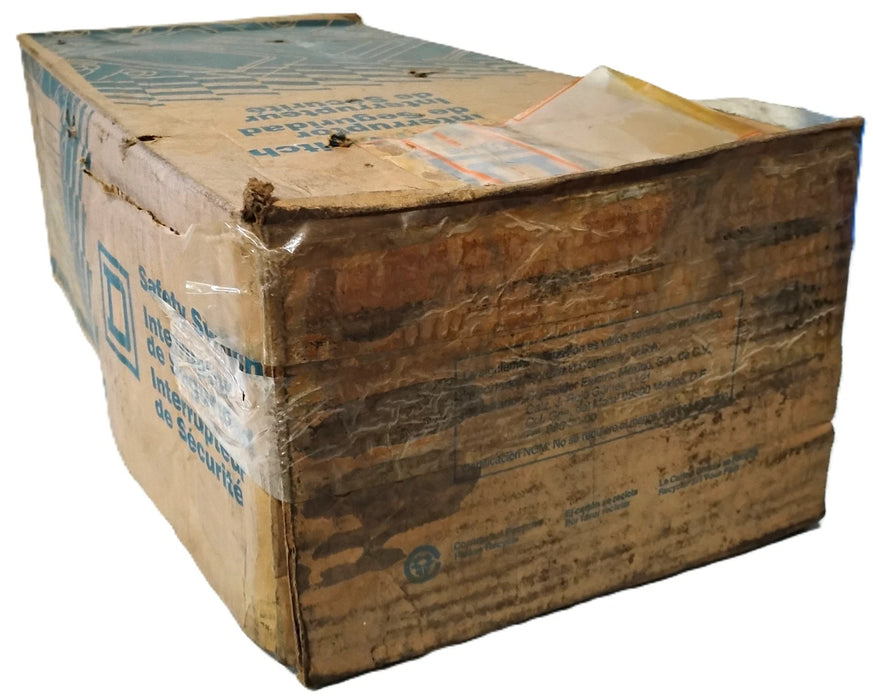 Square D H362 60 A 600 V 3 P Heavy Duty Fusible Safety Switch