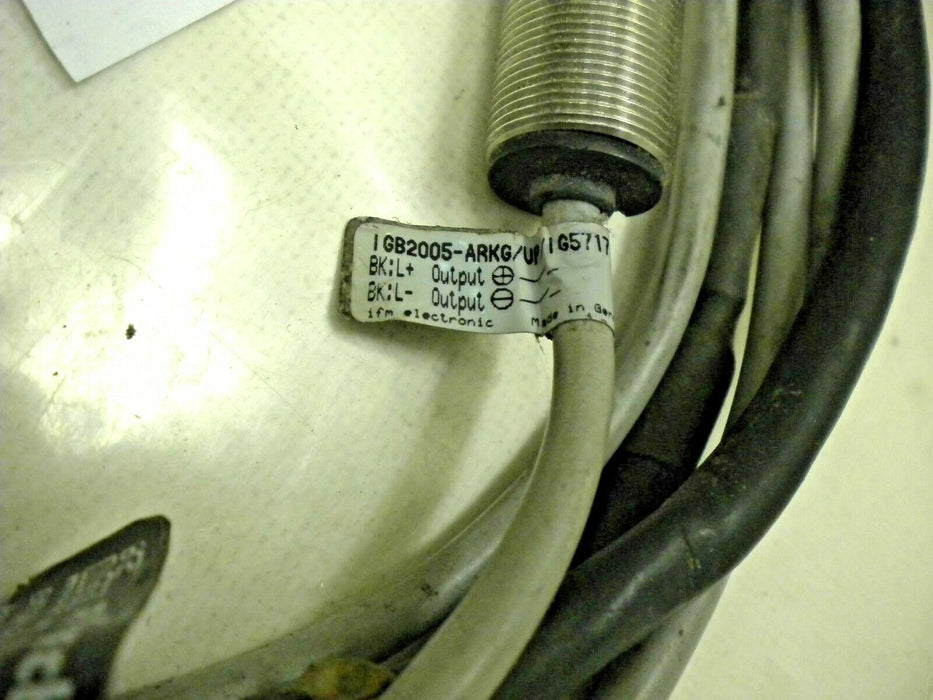 IFM EfectorIGB2005-ARKG/UP IG5717 Inductive Proximity Sensor