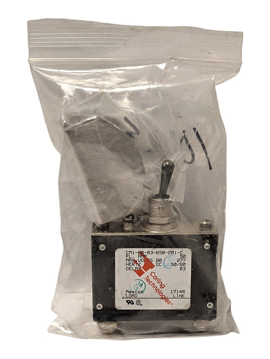 Carling Technologies CM1-A0-03-650-201-C 80VDC/277VAC 50 A 1 Pole Toggle Switch