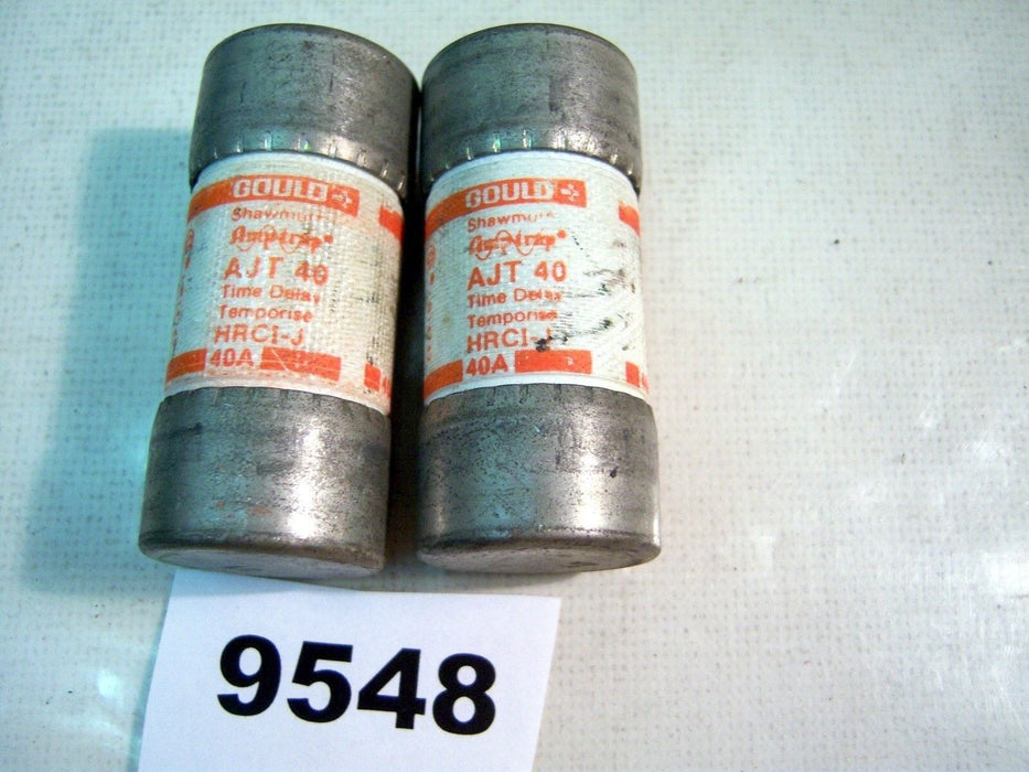 Gould AJT40 40 A 600 V Dual Element Current Limiting Time Delay Fuse