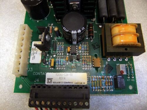 Square D Weld Control Firing Board 52046-124-50
