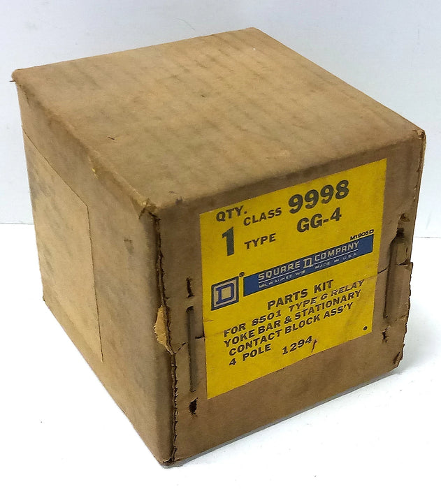 Square D 9998-GG-4 4 Pole Yoke Bar and Stationary Contact Block Assembly