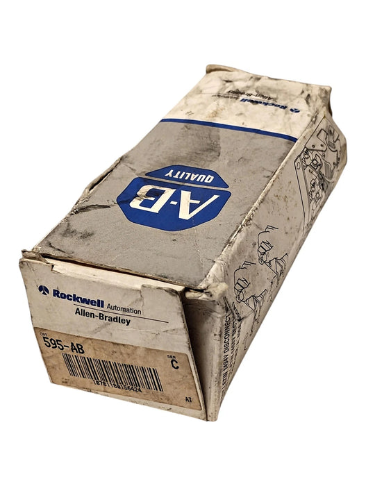 Allen-Bradley 595-AB 600 V AC Auxiliary Contact Block for NEMA Size 0-5 Starters