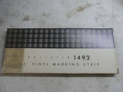 8 Allen-Bradley 1492-N4 Marking Strip For Terminal Block