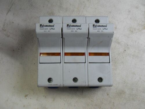 Littelfuse LPSJ360-3ID 3 Pole Iindiciating Powr-Safe J Holder