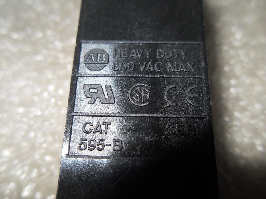 Allen-Bradley 595-B 1NC Auxiliary Contact for NEMA Motor Size 0-5