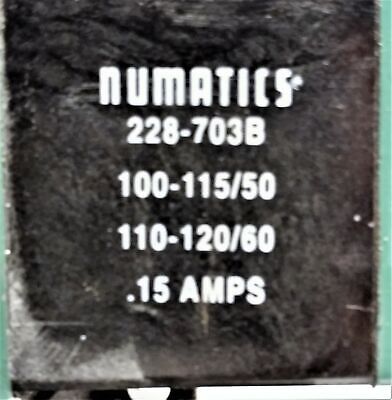 Numatics 81SS600K00030 Solenoid Valve with FLEXIBLOK and End Plate