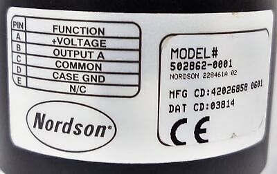 Nordson 502862-0001 Rotary Encoder