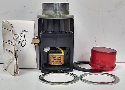 Furnas 52PA4G2 Incandescent Transformer Type Pilot Light w/ Red Lens (No Bulb