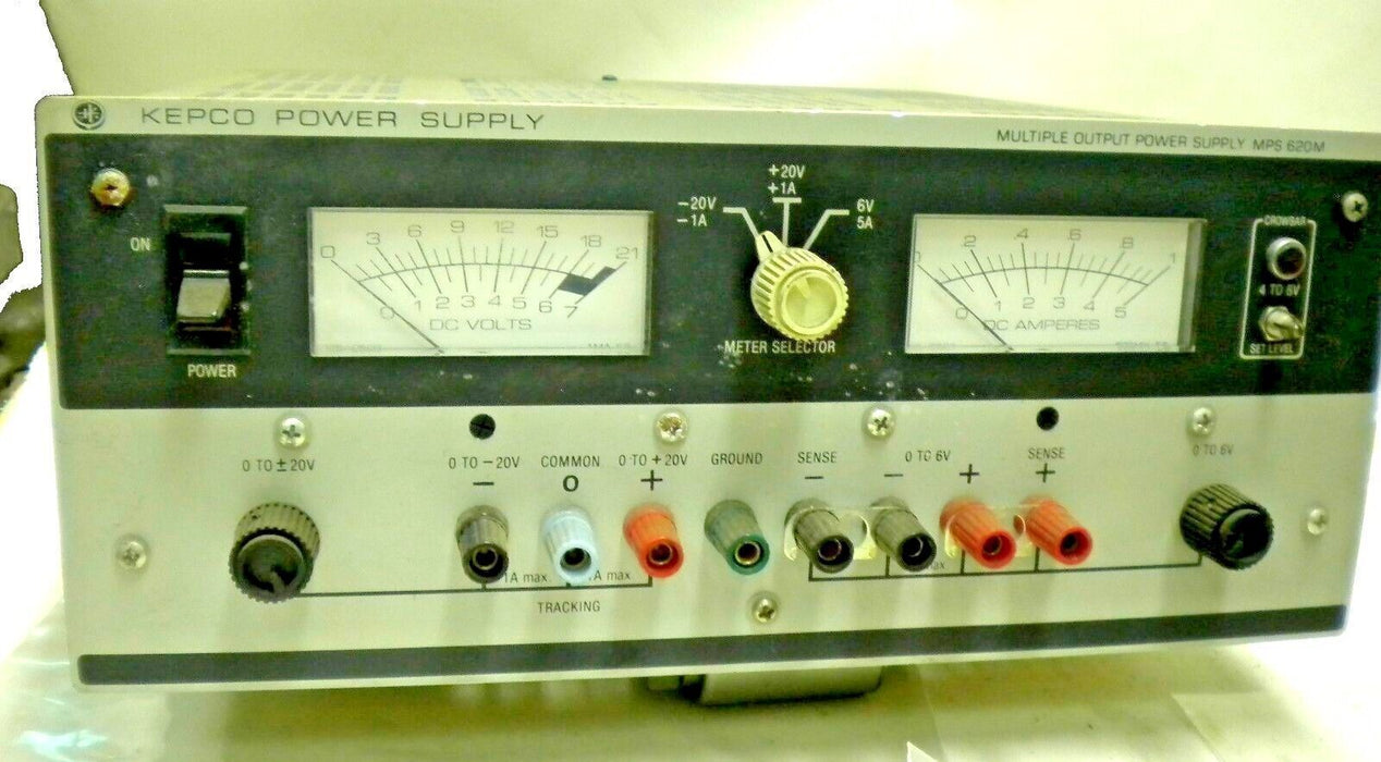 Kepco Power Multiple Output Supply MPS 620M
