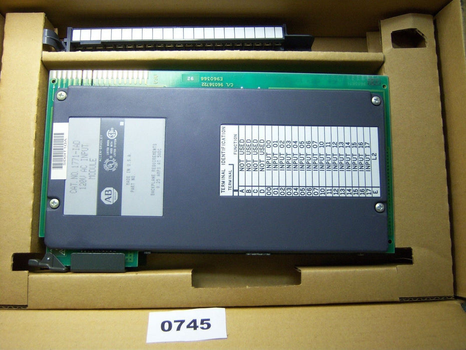 Allen-Bradley 1771-IAD Input