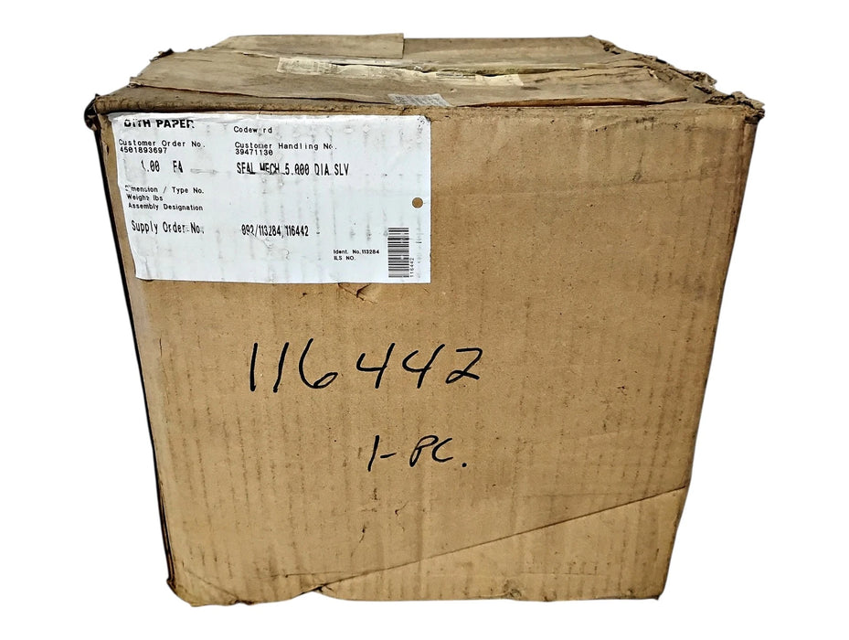 John Crane Type 37FS 5 in HD Fully Split Elastometer Bellows Mechanical Seal Kit