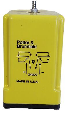 Potter & Brumfield 240VAC 0.6-60 Second Adjustable Delay On Time Delay Relay