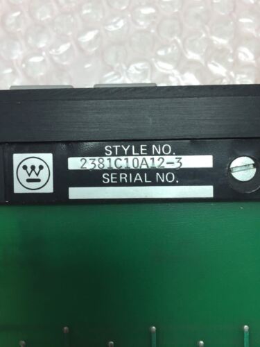 Westinghouse 2381C10A12-3 Interface Module