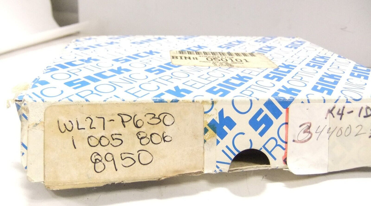 Sick Retroreflective Sensor WL27-P630