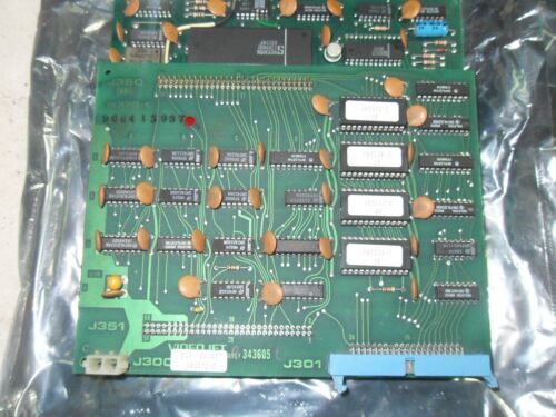 1 VIDEOJET 343614-G 343605 PC BOARD