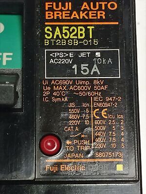 Fuji SA52BT / BT2BSB-015 Auto Breaker