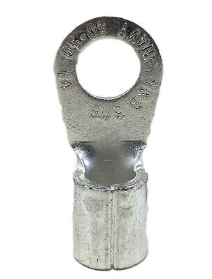 Thomas & Betts F4-516 Non-Insulated Ring Terminal Connectors 4AWG 5/16in -Qty 20