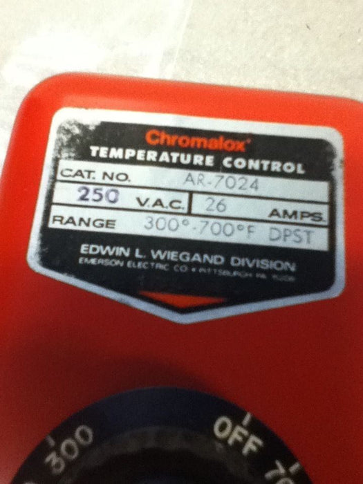 CHROMALOX AR-7024 TEMPERATURE CONTROL