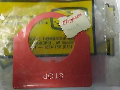 Clippard PS-02, PS-03, PL-02, PL-03, PL-37, PS-37 Lot of Legend Plates