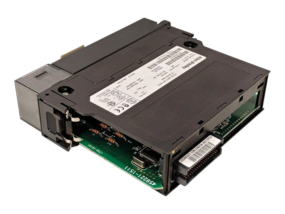 Allen-Bradley 1756-IB16I Ser A Rev N01 F/W Rev 3.2 24 VDC PLC Input Module