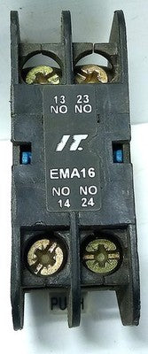 Eaton EMA16 92MC10004A0001A 600 V 10 A 2-Pole Normally Open Auxiliary Contact