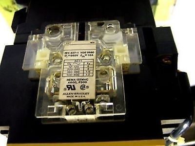Allen-Bradley Reversing Starter 140-A60ND3 Size 0