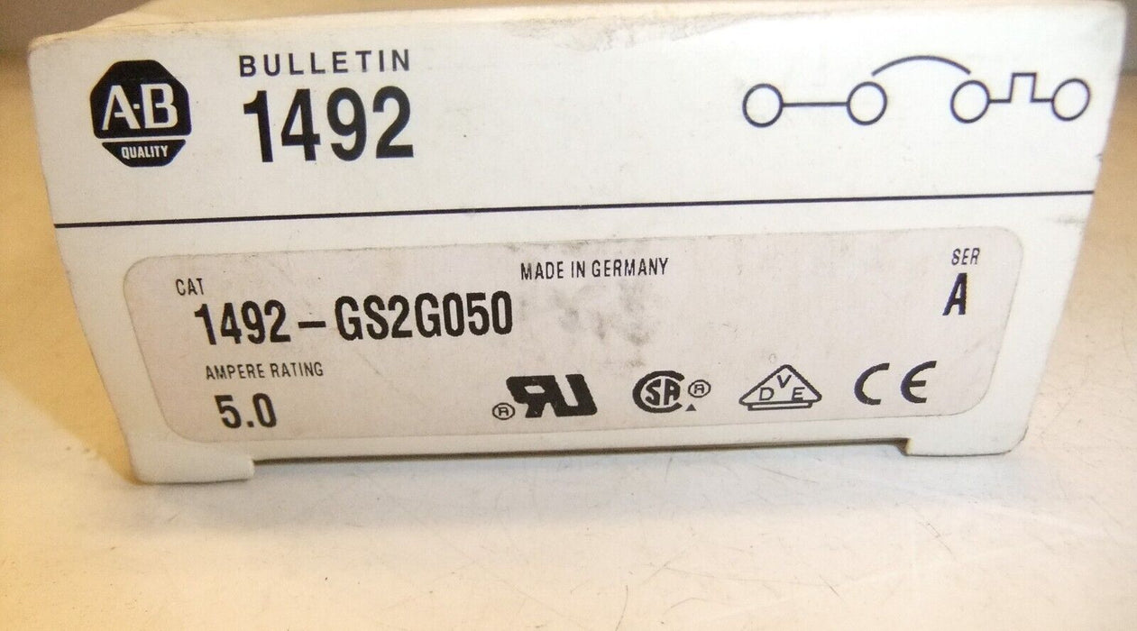Allen-Bradley Mini Circuit Breaker 1492-GS2G050