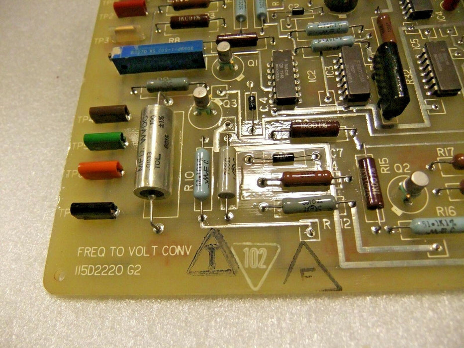 GE 115D2220G2 Frequency to Volts Conversion Board
