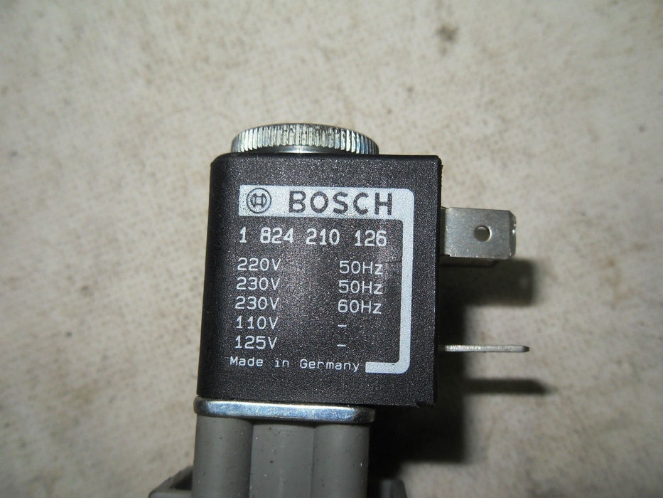 1 Bosch 0 820 018 125 SOLENOID OPERATED VALVE