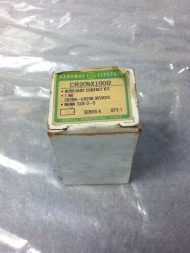 GE CR205X100D AUX CONTACT