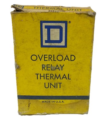Square D DD213 167-180 A Thermal Unit for Overload Protection Relay