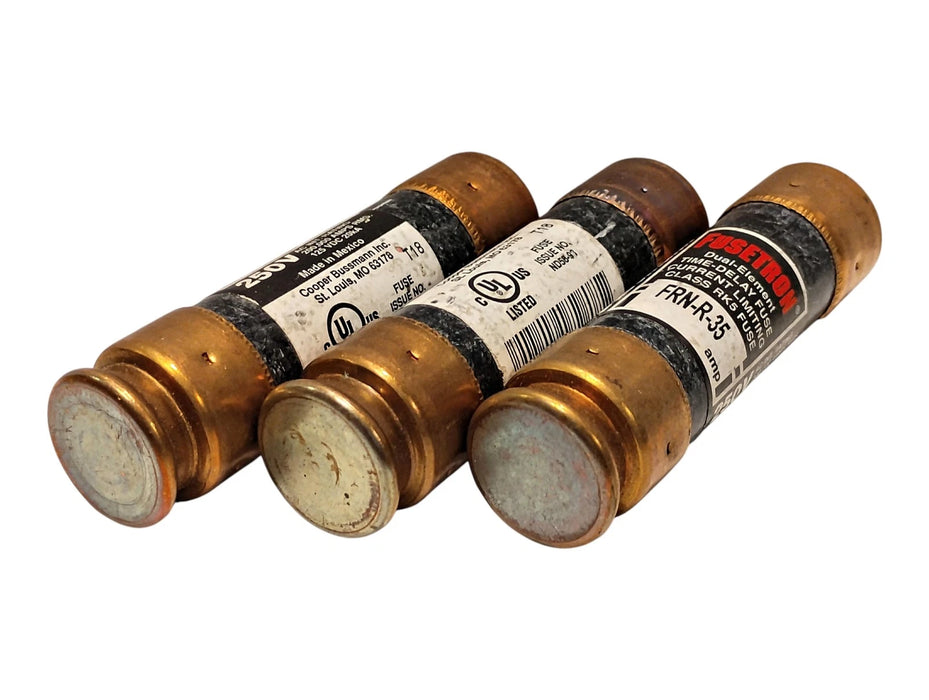 Bussmann FRN-R-35 250 V AC 35 A Current-Limiting Time-Delay Fuses