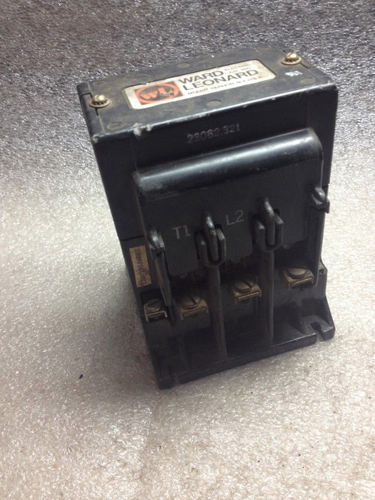 Ward Leonard 5DP1-21100 120VAC/500VDC 30 A 3 Pole Contactor